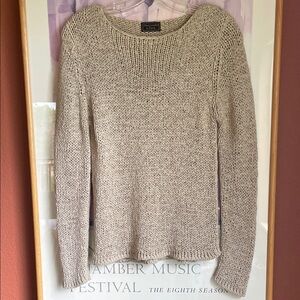 Vintage Abercrombie Chunky Knit Cotton? Sweater Super Cool and Textured